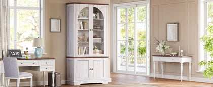 How Can a Bookcase with Glass Doors Keep Your Space Clean and Classy