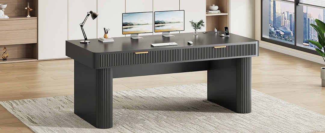 Fluted Furniture Trend: Why Modern Home Offices Are Embracing This Timeless Design