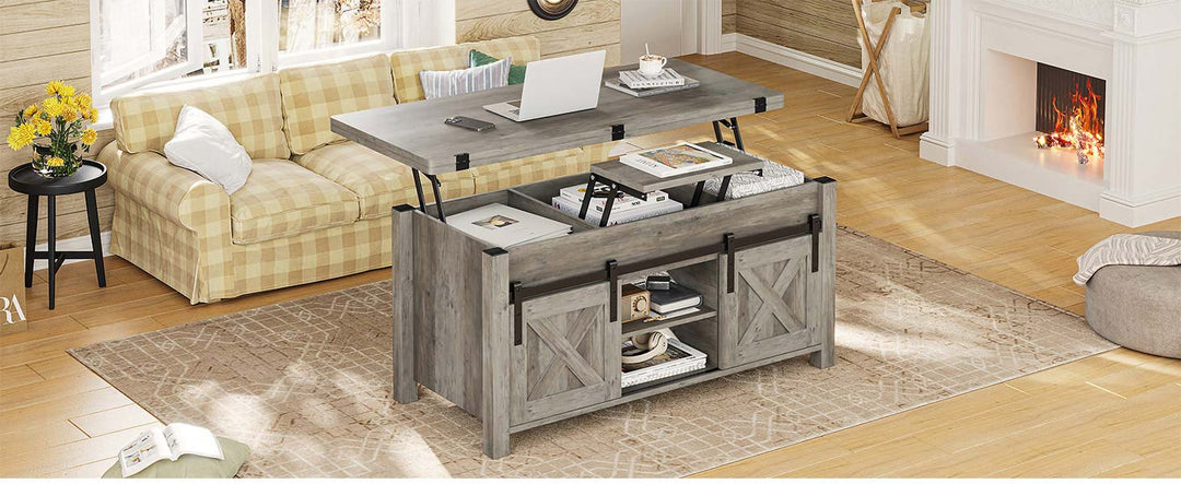 How the 4-in-1 Lift-Top Coffee Table Makes Life Easier