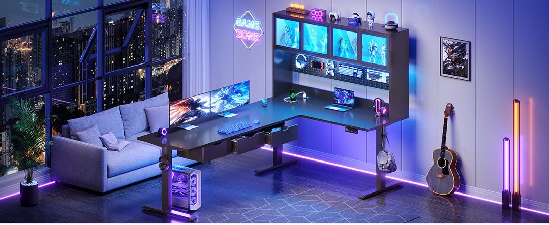 How a SEDETA Height Adjustable Gaming Desk Enhances Your Playtime