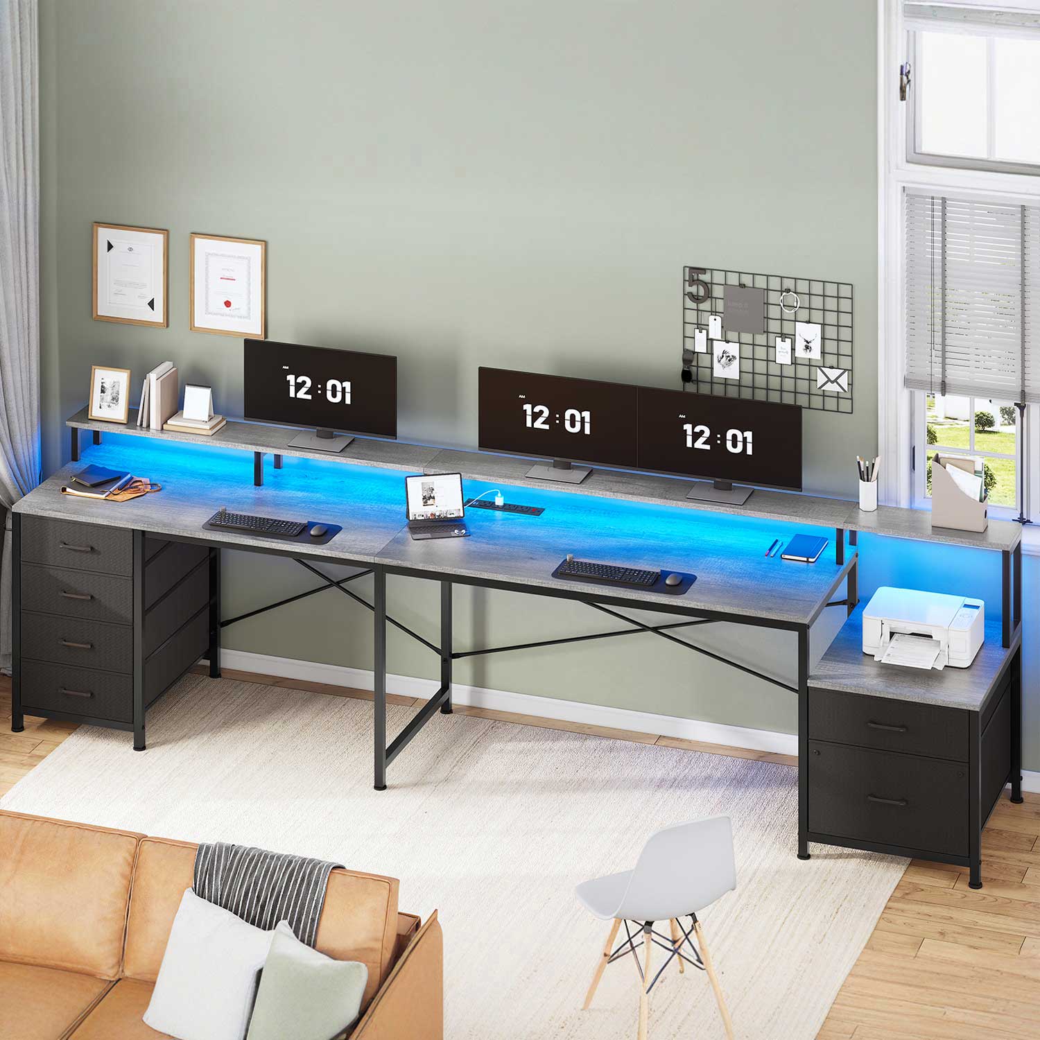 Gaming desk for two players sales