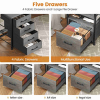 SEDETA | 75 Inch LED Gaming Desk Large Computer Desk with 5 Drawers and Storage Shelves for Home Office