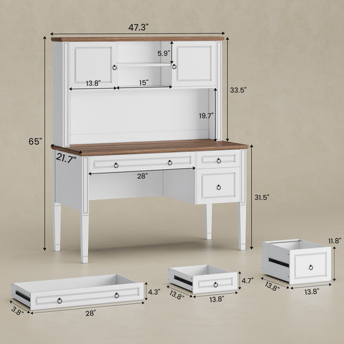 2 person desk