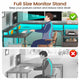 SEDETA 66 Inch L Shaped Gaming Desk Two Person Desk with Led Lights