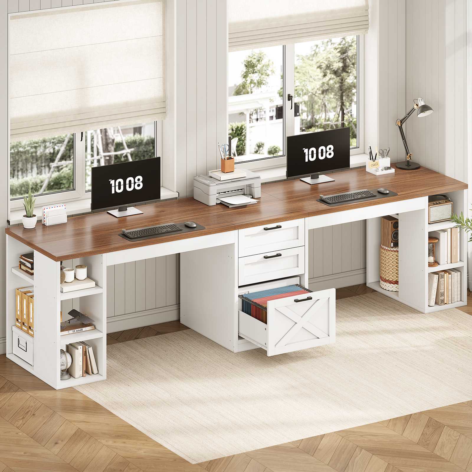 Mayitaです。デスク Mocha Small Study Desk (With Cabinet Unit) – Cilek World
