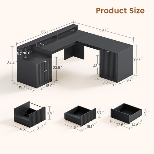 2 person desk