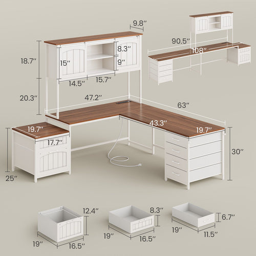 2 person desk