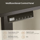 SEDETA 32 Inch Corner Electric Standing Desk Height Adjustable Computer Desk with Drawer Stand up Writing Desk