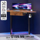 SEDETA 32 Inch Corner Electric Standing Desk Height Adjustable Computer Desk with Drawer Stand up Writing Desk