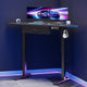 SEDETA 32 Inch Corner Electric Standing Desk Height Adjustable Computer Desk with Drawer Stand up Writing Desk