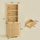 SEDETA® Farmhouse Fluted File Cabinets with Adjustable Storage Shelf 2 Drawers Wood Filing Cabinet fits A4 Size Hanging File Folders