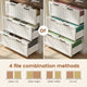 SEDETA 3 Drawer File Cabinet Farmhouse Filing Cabinet for Home Office Wood Office File Cabinets for Letter/Legal/A4 Size Lateral File Cabinets with Printer Stand