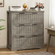 SEDETA 3 Drawer File Cabinet Farmhouse Filing Cabinet for Home Office Wood Office File Cabinets for Letter/Legal/A4 Size Lateral File Cabinets with Printer Stand