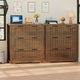 SEDETA 3 Drawer File Cabinet Farmhouse Filing Cabinet for Home Office Wood Office File Cabinets for Letter/Legal/A4 Size Lateral File Cabinets with Printer Stand