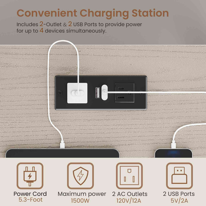 SEDETA 40 Inch Small Computer Desk Writing Desk with Drawer and Storage Shelves