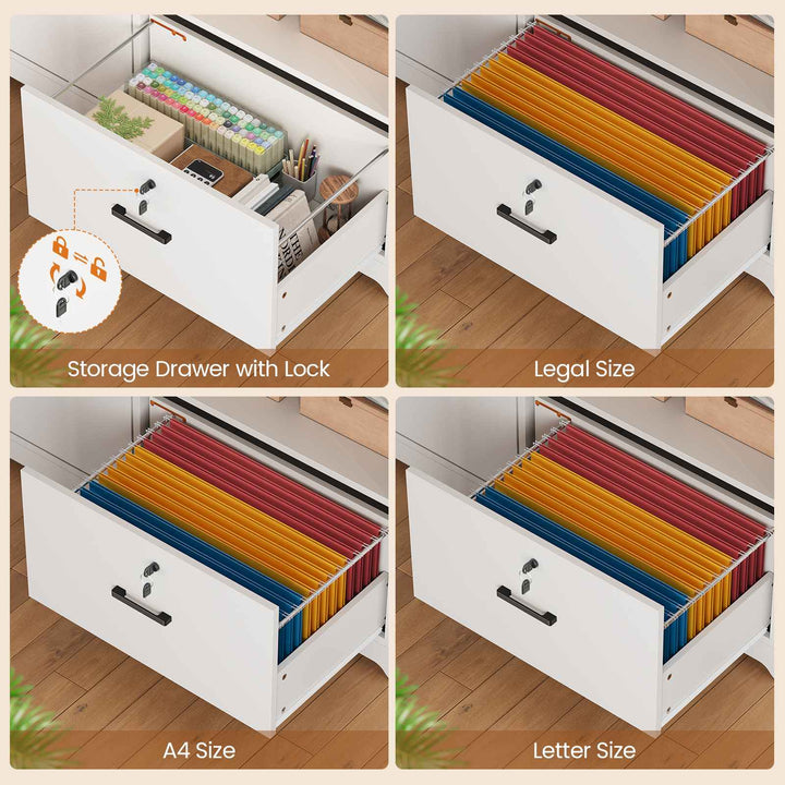 SEDETA | 56.7 Inch L Shaped Standing Desk Computer Desk Height Adjustable Electric Corner Gaming Desks with Power Outlets LED Lights