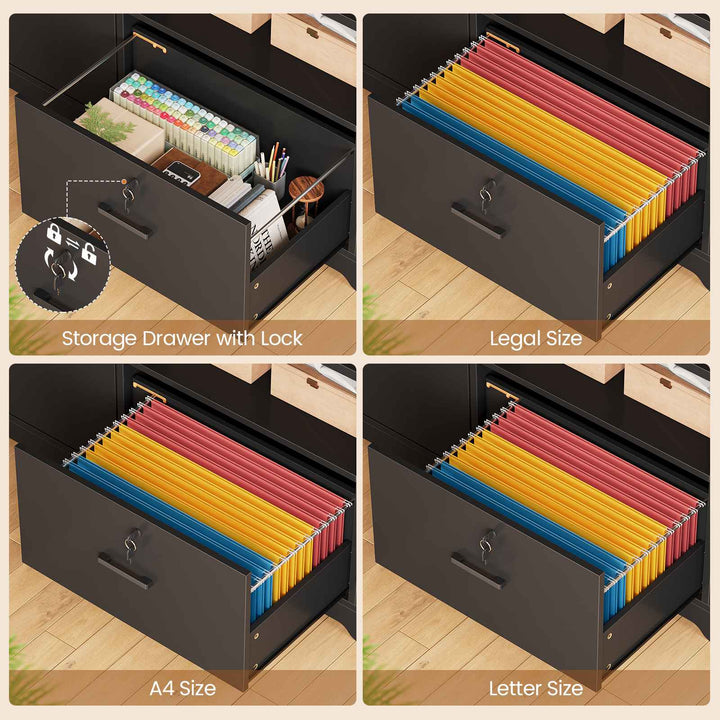 SEDETA | 56.7 Inch L Shaped Standing Desk Computer Desk Height Adjustable Electric Corner Gaming Desks with Power Outlets LED Lights