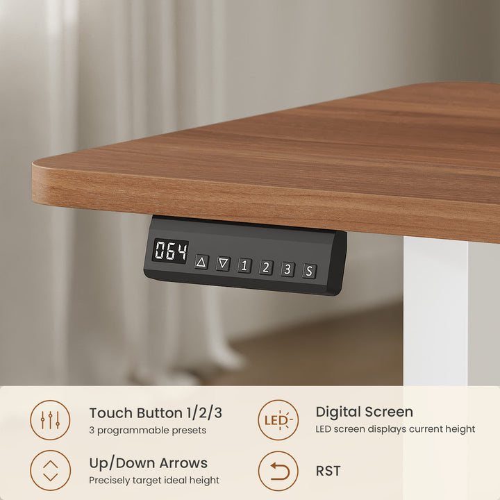 SEDETA 47.2 Inch Electric Standing Coffee Table with Storage Farmhouse Lift Top Coffee Table with Drawers and Open Shelves Height Adjustable Power Outlet