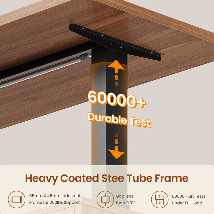 SEDETA 47.2 Inch Electric Standing Coffee Table with Storage Farmhouse Lift Top Coffee Table with Drawers and Open Shelves Height Adjustable Power Outlet