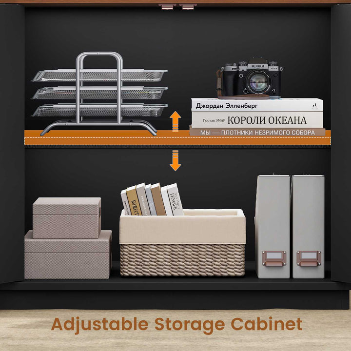 SEDETA® 78.7 Inch Corner Computer Desk L Shaped Executive Desk Modern Large Home Office Desk with Power Outlet CPU Stand Storage Cabinet 3 Drawers