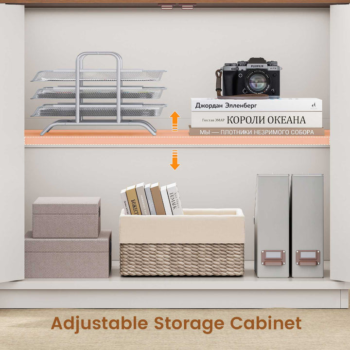 SEDETA® 78.7 Inch Corner Computer Desk L Shaped Executive Desk Modern Large Home Office Desk with Power Outlet CPU Stand Storage Cabinet 3 Drawers