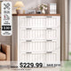SEDETA 33.5 Inch Farmhouse 4 Drawer File Cabinet Filing Cabinet for Home Office Wood Office File Cabinets for Letter/Legal/A4 Size File Cabinet Organizer for Study Room Living Room