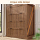 SEDETA 33.5 Inch Farmhouse 4 Drawer File Cabinet Filing Cabinet for Home Office Wood Office File Cabinets for Letter/Legal/A4 Size File Cabinet Organizer for Study Room Living Room