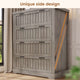 SEDETA 33.5 Inch Farmhouse 4 Drawer File Cabinet Filing Cabinet for Home Office Wood Office File Cabinets for Letter/Legal/A4 Size File Cabinet Organizer for Study Room Living Room