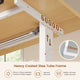 SEDETA 66.9 Inch L Shaped Electric Standing Desk with 6 Drawers Height Adjustable Corner Desk with Built-in Power Outlet Sit Stand Desk with 3 Memory Heights
