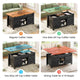 SEDETA 40 Inch Lift Top Coffee Table 4 in 1 Multi-Function Convertible Coffee Tables