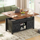 SEDETA 40 Inch Lift Top Coffee Table 4 in 1 Multi-Function Convertible Coffee Tables
