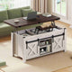 SEDETA 40 Inch Lift Top Coffee Table 4 in 1 Multi-Function Convertible Coffee Tables