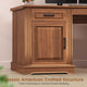 SEDETA  62 Inch Farmhouse Executive Desk Home Office Desk with  3 Drawers and Storage Cabinet Computer Desk with Power Outlet for Home Office