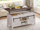 SEDETA 39.3 Inch Lift Top Coffee Table Farmhouse Lift Tabletop Dining Table Gas Spring Hidden Compartment Open Storage Shelf for Living Room