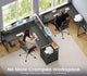 SEDETA | 66 Inch L Shaped Corner LED Gaming Computer Desk with File Drawer