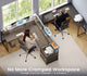 SEDETA | 66 Inch L Shaped Corner LED Gaming Computer Desk with File Drawer
