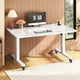 SEDETA® 47 Inch Foldable Height Adjustable Desk with Wheels Electric Standing Desk 180° Tiltable Mobile Rising Computer Desk  for Drawing Writing Gaming