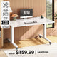 SEDETA® 47 Inch Foldable Height Adjustable Desk with Wheels Electric Standing Desk 180° Tiltable Mobile Rising Computer Desk  for Drawing Writing Gaming