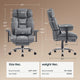 SEDETA | 24.4 Inch Office Chair with Adjustable Headrest Computer Chair with Footrest Executive Home Office Chairs with PU Leather 350lbs  135° recline pocket spring dual-layer foam cushion