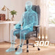 SEDETA | 24.4 Inch Office Chair with Adjustable Headrest Computer Chair with Footrest Executive Home Office Chairs with PU Leather 350lbs  135° recline pocket spring dual-layer foam cushion