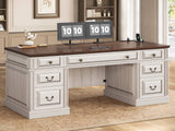 SEDETA | 60.6 Inch Classic Computer Desk with 7 Drawers Charging Station Executive Desk with 2 File Drawers Home Office Desk Writing Study Desk with Storage