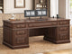 SEDETA 60.6 Inch Executive Desk with 7 Drawers Charging Station Home Office Desk with 2 File Drawers Classic Computer Desk Writing Study Desk with Storage