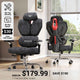 SEDETA® Home Office Desk Chairs with Headrest Butterfly-Shaped Backrest S100 Ergonomic Office Chair with Lumbar Support 6D Armrests Comfortable Ergonomic Gaming Chairs