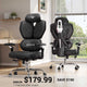 SEDETA® Home Office Desk Chairs with Headrest Butterfly-Shaped Backrest S100 Ergonomic Office Chair with Lumbar Support 6D Armrests Comfortable Ergonomic Gaming Chairs