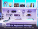 SEDETA® 63 Inch L Shaped Gaming Desk with 3 Drawers Led Lights Glass Display Cabinet Pegboard Computer Desk with File Drawer Power Outlet Storage Shelves for Home Office Corner Bedroom