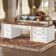 SEDETA | 70.8 Inch Home Office Desk with 7 Storage Drawers Charging Station Executive Desk with 2 File Drawers Writing Desk Study Table