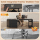 SEDETA 78.7 Inch Computer Desk with 7 Drawers Long Office Desk with Pegboard and Adjustable Storage Gaming Desk with Power Outlet and USB-C Port Large Desk for Home Office Living Room