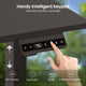 SEDETA 48.6 Inch Standing Desk Height Adjustable Electric L Shaped Stand Up Computer Gaming Desk with Drawers Hutch Power Outlets