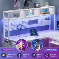 SEDETA 67 Inch L Shaped Gaming Desk Reversible Computer Desk