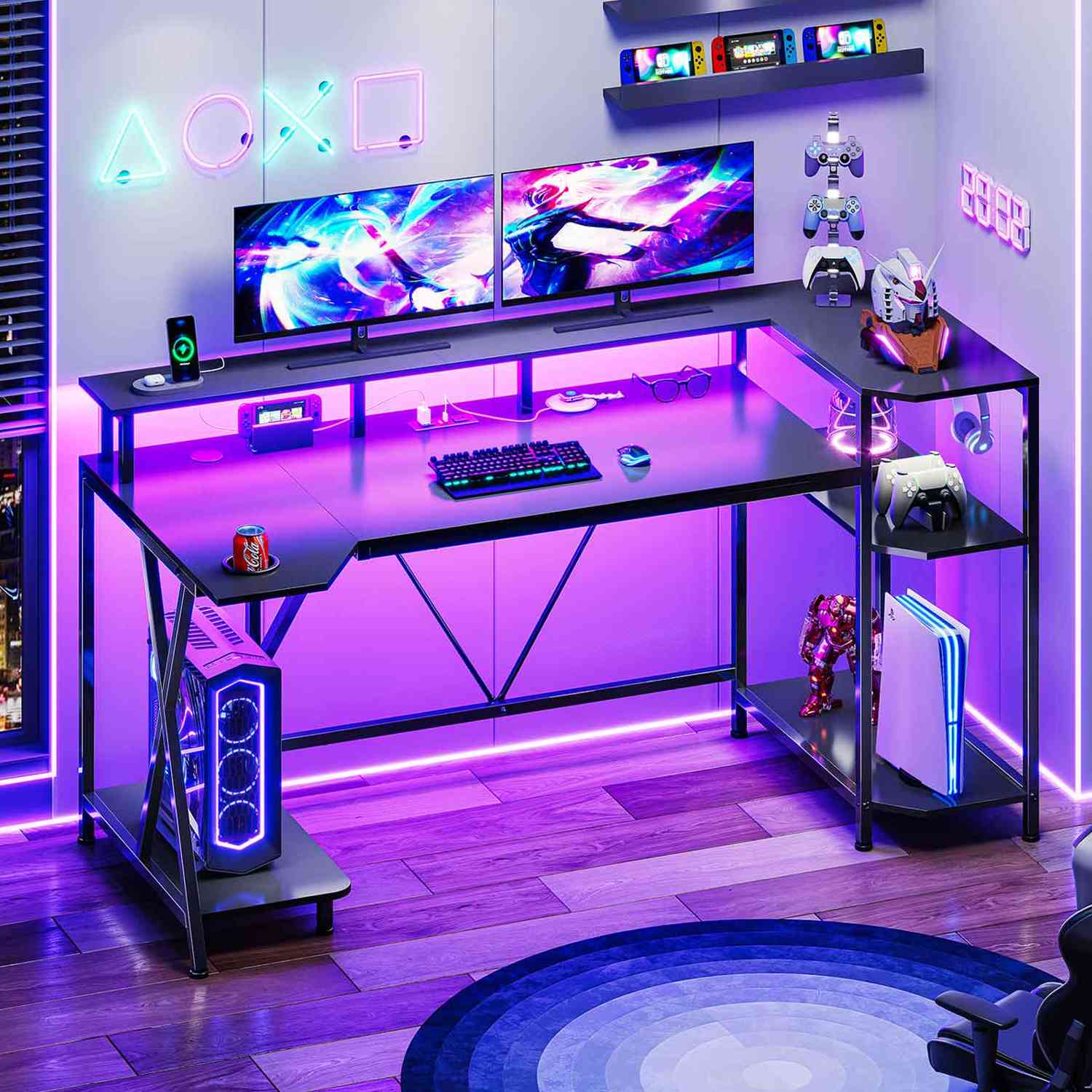 Sedeta gaming desk 55 discount